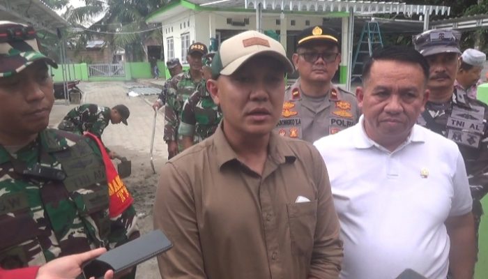 Sekda Apresiasi Kegiatan TMMD Kodim 0432 Bangka Selatan di Pulau Lepar: Bermanfaat Bagi Rakyat