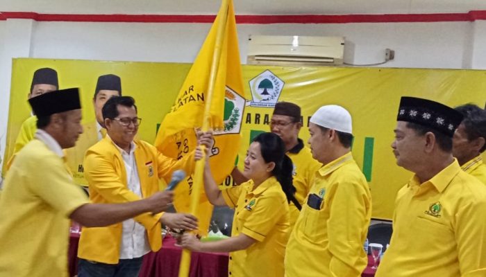 Terpilih Aklamasi Jadi Ketua DPD II Basel, Rina Tarol Siap Perkuat Kehadiran Partai Golkar Ditengah Rakyat